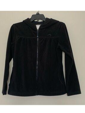 Polar Edge Girls Long Sleeve Fleece Hooded Lightweight Jacket